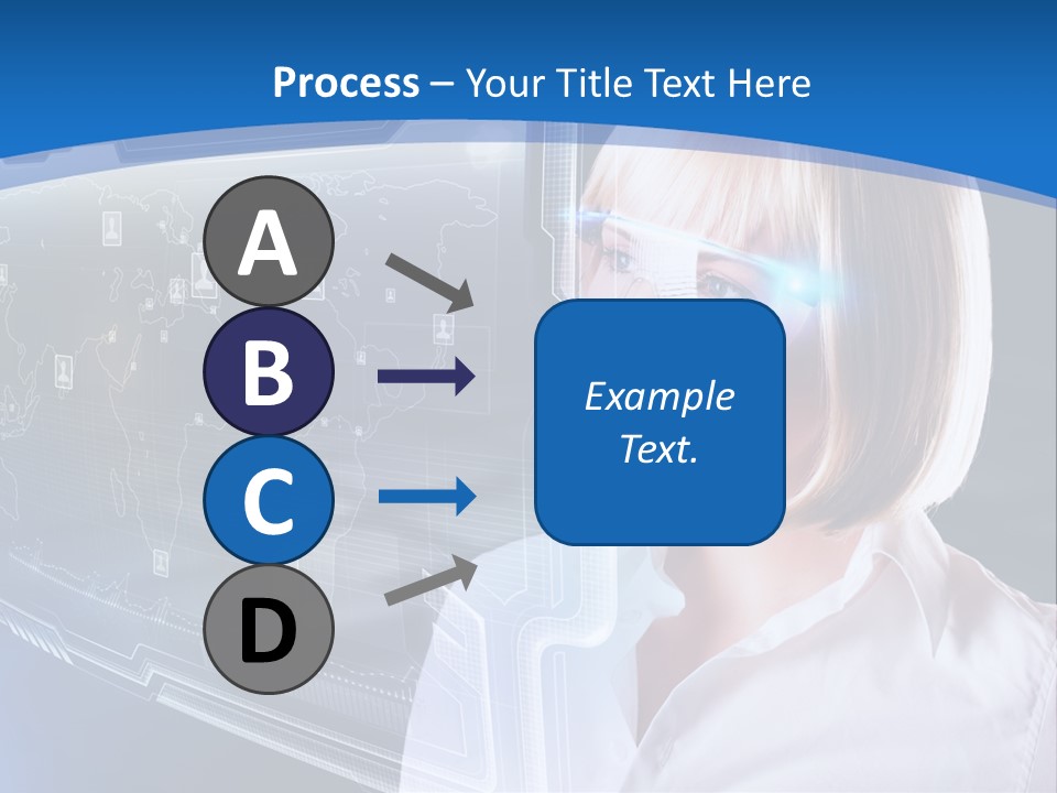 Internet Kommunizieren Business PowerPoint Template