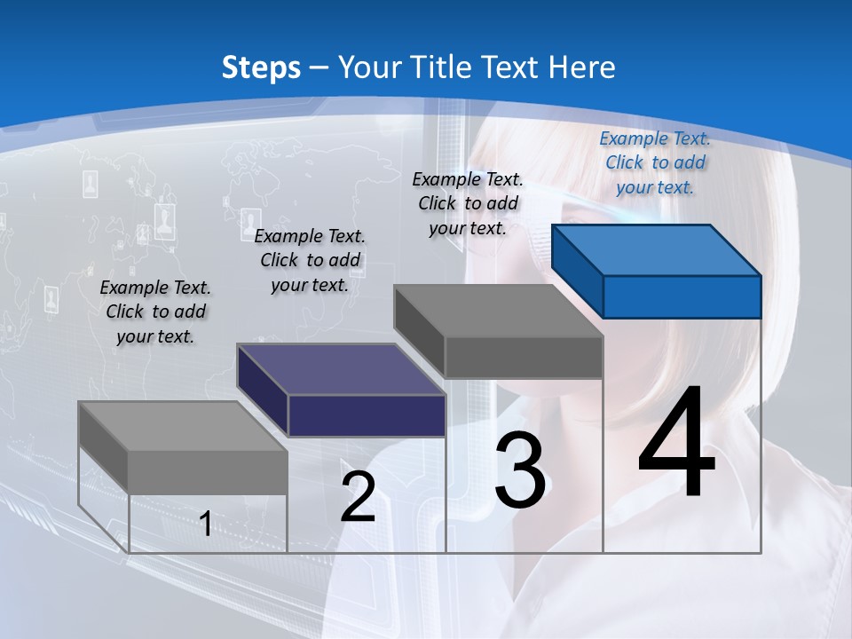 Internet Kommunizieren Business PowerPoint Template