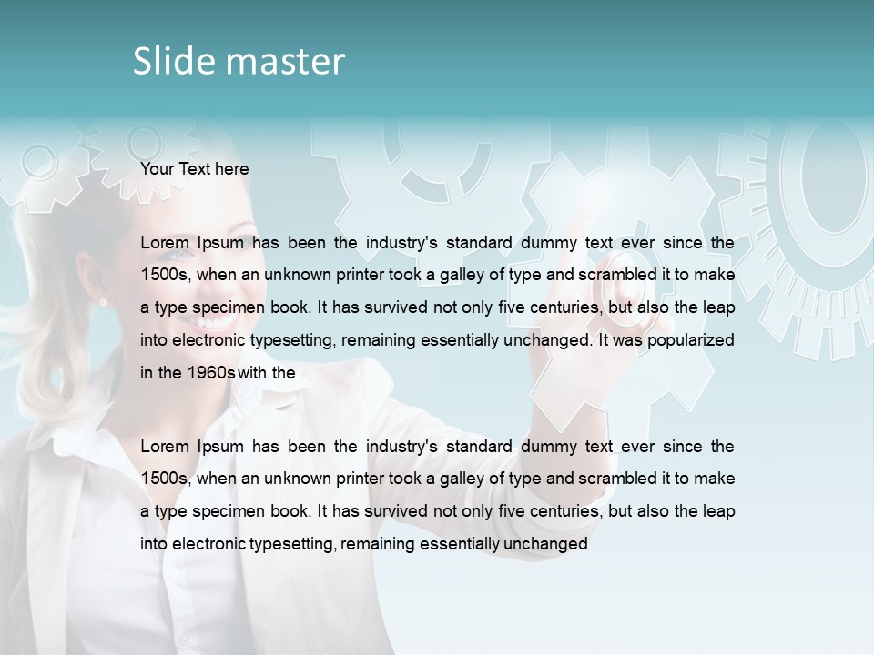 Successful Unternehmen Office PowerPoint Template