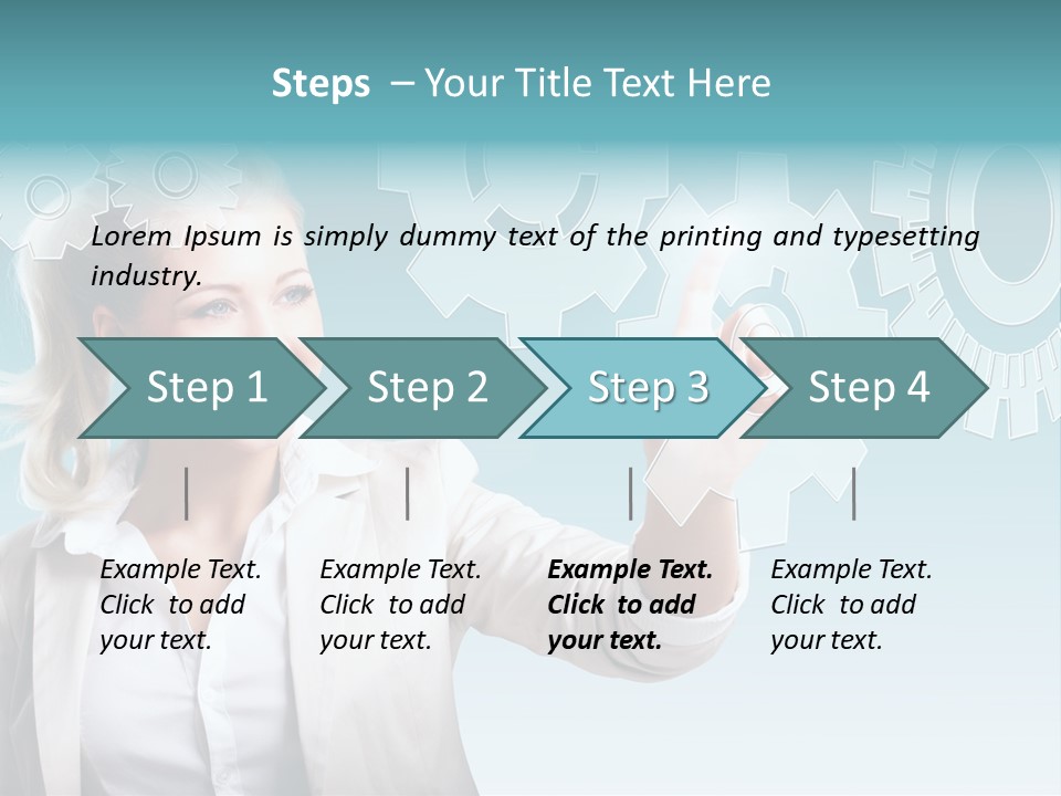 Successful Unternehmen Office PowerPoint Template