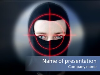 Attentat Ermittlung Erschie PowerPoint Template