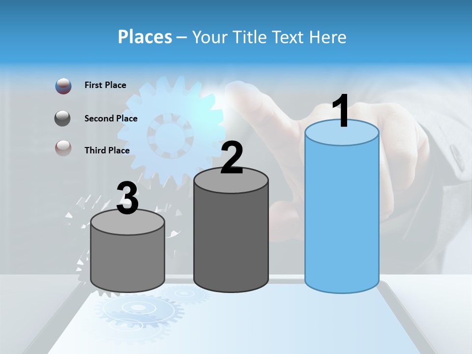 Science Hand Engineering PowerPoint Template