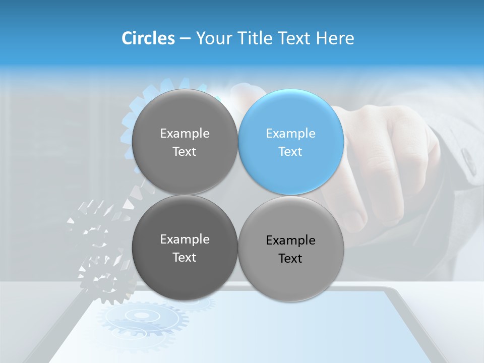 Science Hand Engineering PowerPoint Template