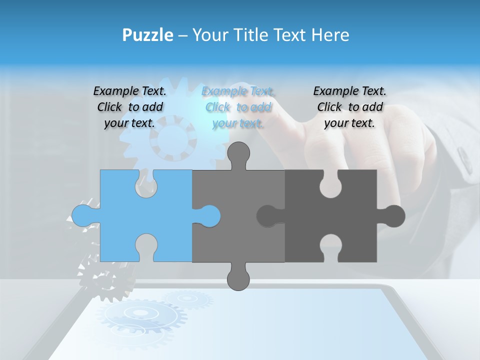 Science Hand Engineering PowerPoint Template