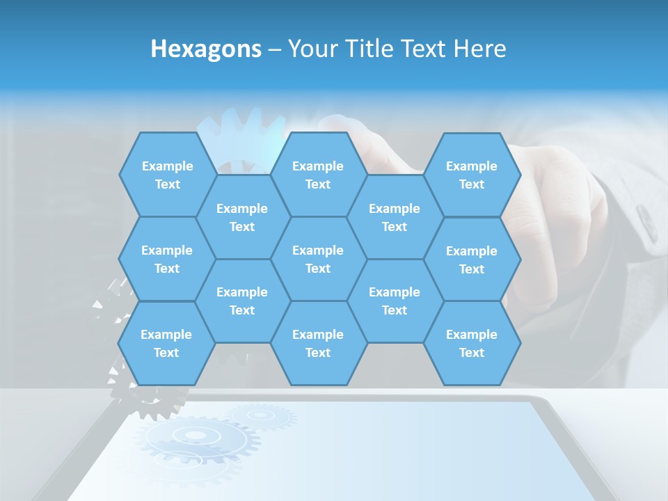 Science Hand Engineering PowerPoint Template