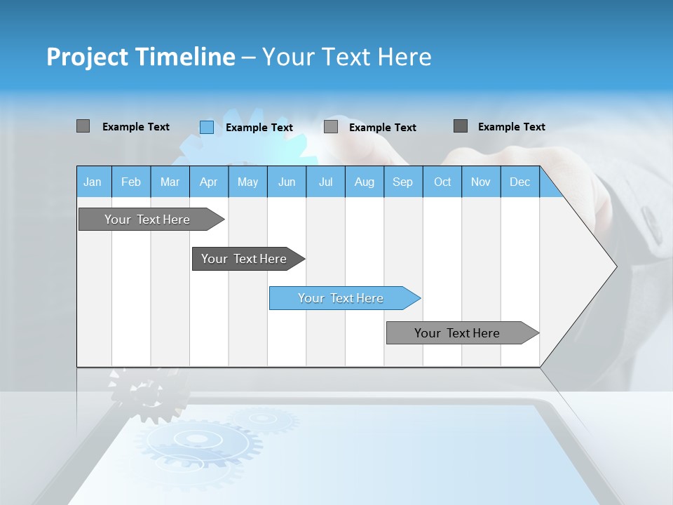 Science Hand Engineering PowerPoint Template