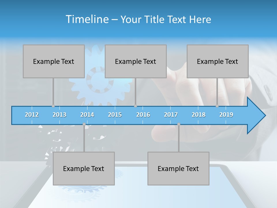 Science Hand Engineering PowerPoint Template