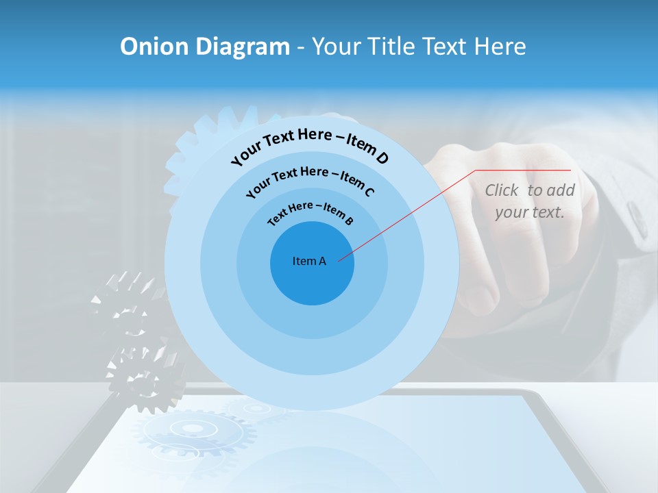 Science Hand Engineering PowerPoint Template