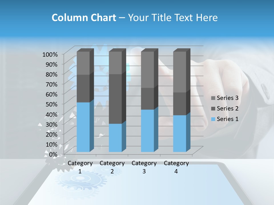 Science Hand Engineering PowerPoint Template