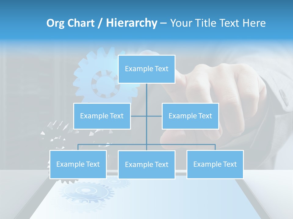 Science Hand Engineering PowerPoint Template