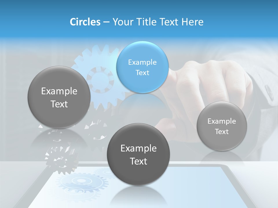 Science Hand Engineering PowerPoint Template