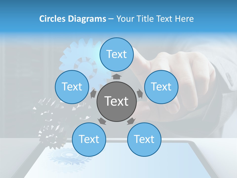 Science Hand Engineering PowerPoint Template