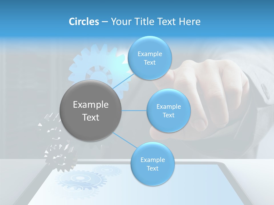 Science Hand Engineering PowerPoint Template