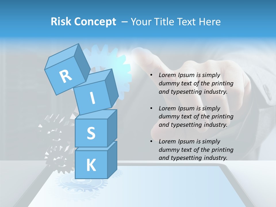 Science Hand Engineering PowerPoint Template