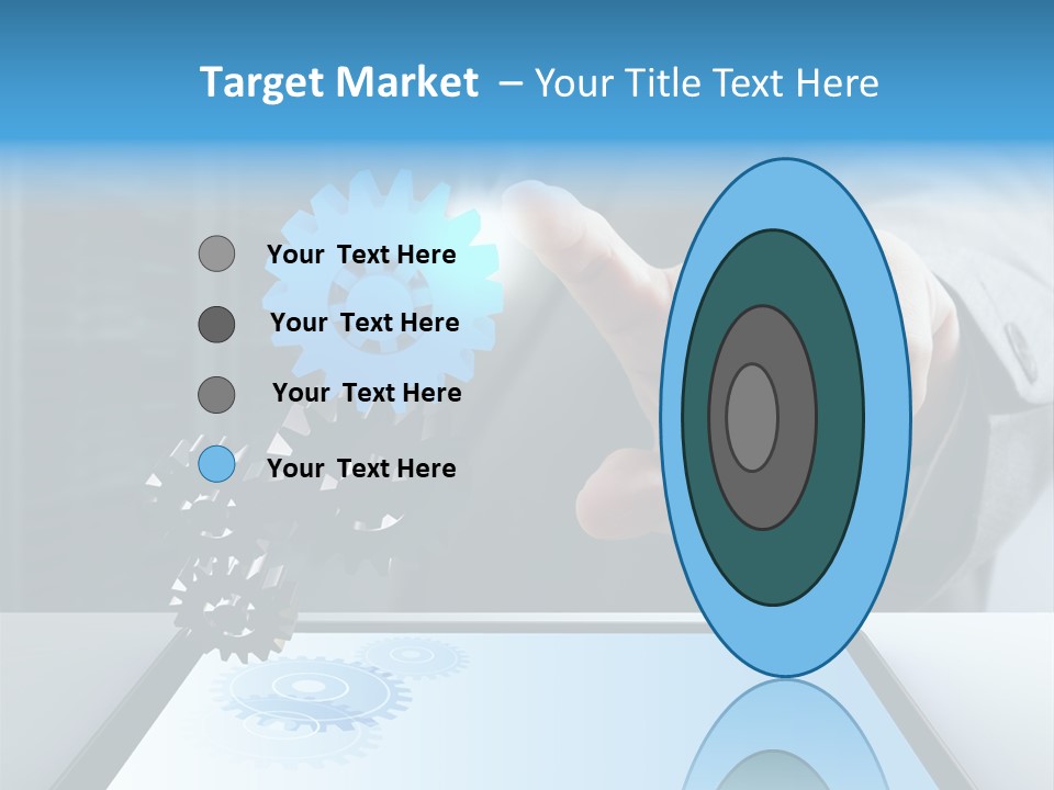 Science Hand Engineering PowerPoint Template