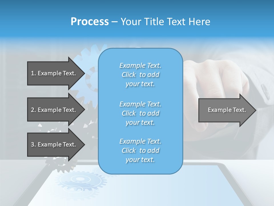Science Hand Engineering PowerPoint Template