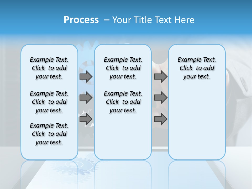 Science Hand Engineering PowerPoint Template