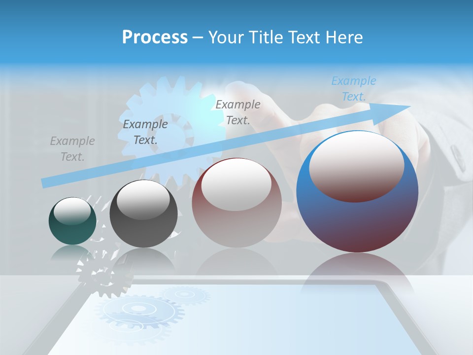 Science Hand Engineering PowerPoint Template