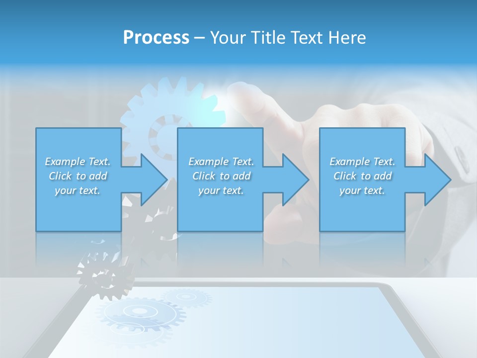 Science Hand Engineering PowerPoint Template