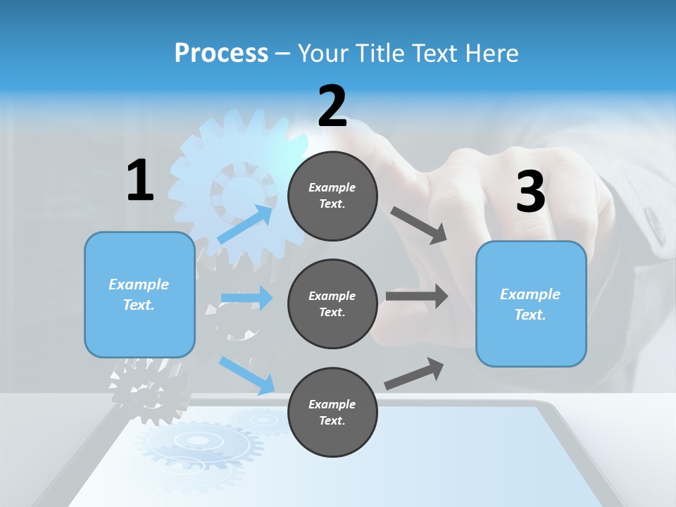 Science Hand Engineering PowerPoint Template