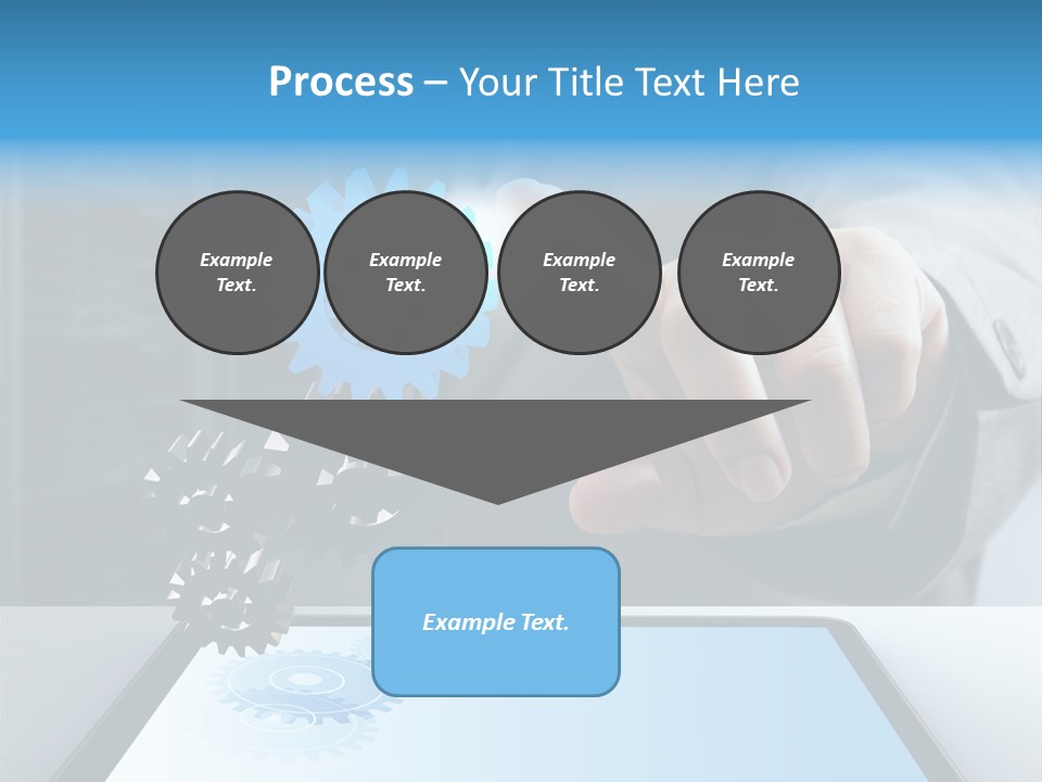 Science Hand Engineering PowerPoint Template
