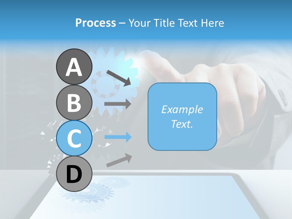 Science Hand Engineering PowerPoint Template