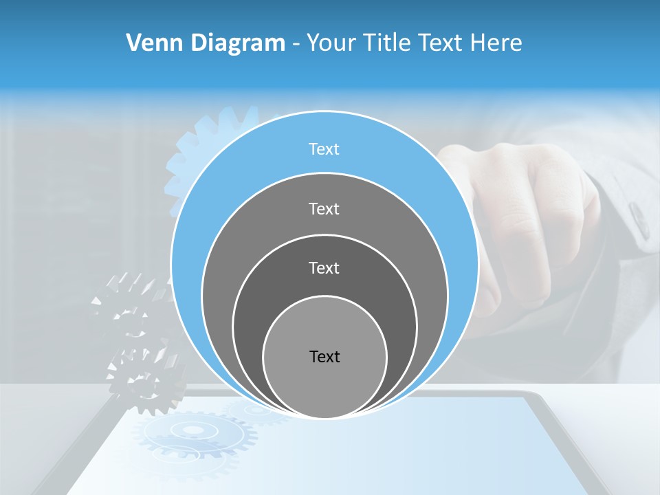 Science Hand Engineering PowerPoint Template