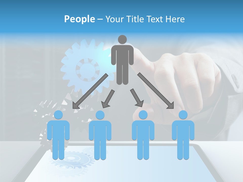 Science Hand Engineering PowerPoint Template