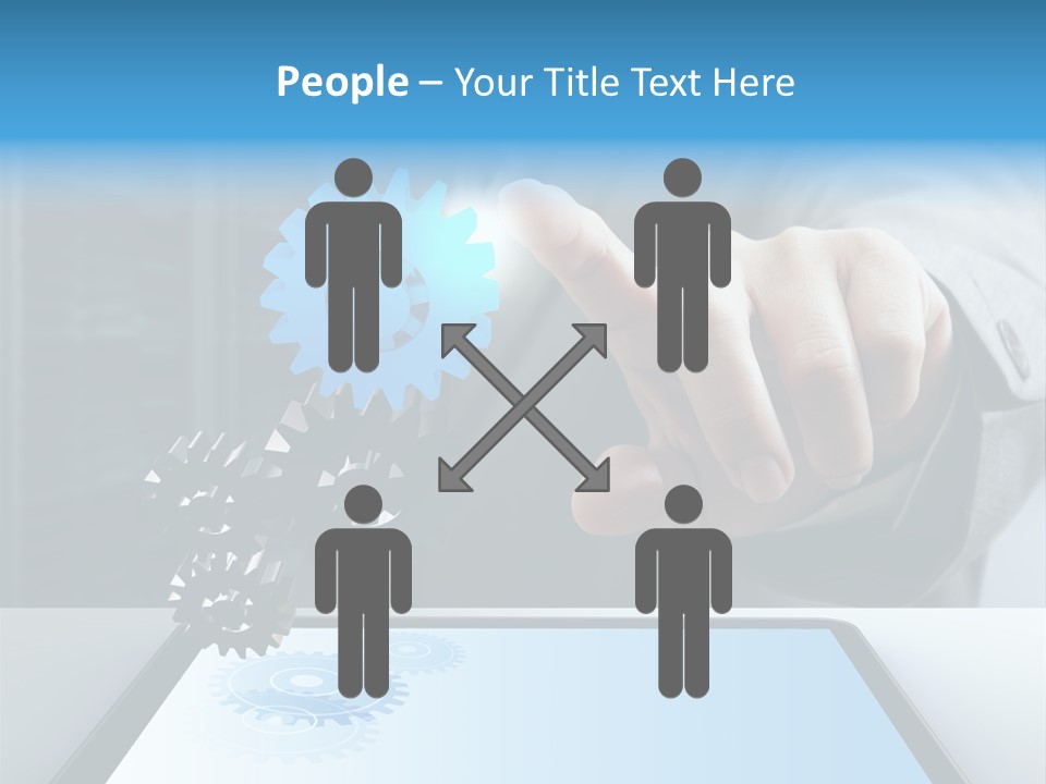 Science Hand Engineering PowerPoint Template