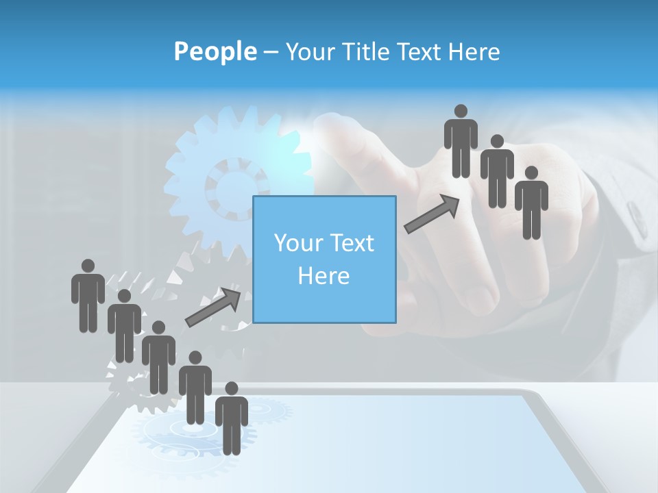 Science Hand Engineering PowerPoint Template