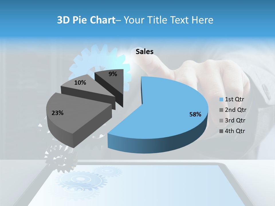Science Hand Engineering PowerPoint Template