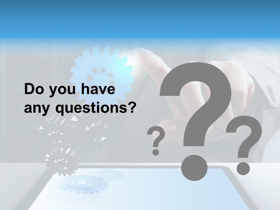 Science Hand Engineering PowerPoint Template