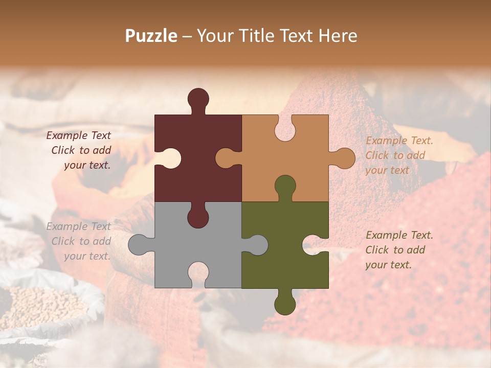 Moroccan African Cuisine PowerPoint Template