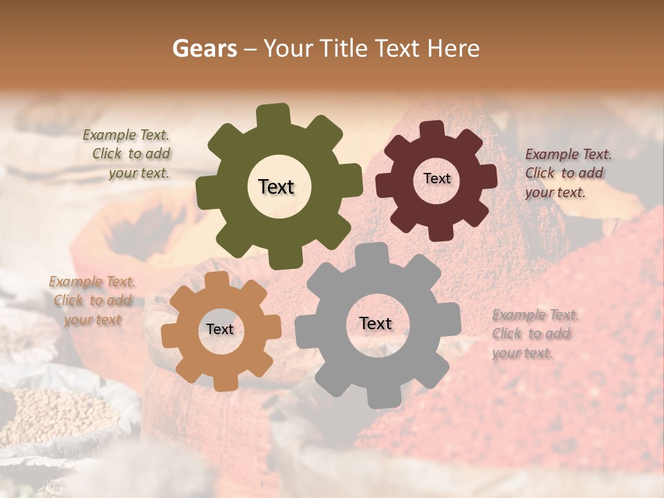 Moroccan African Cuisine PowerPoint Template