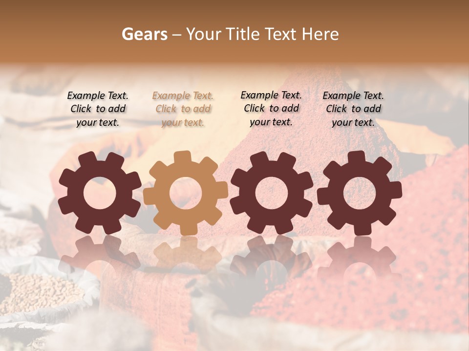 Moroccan African Cuisine PowerPoint Template