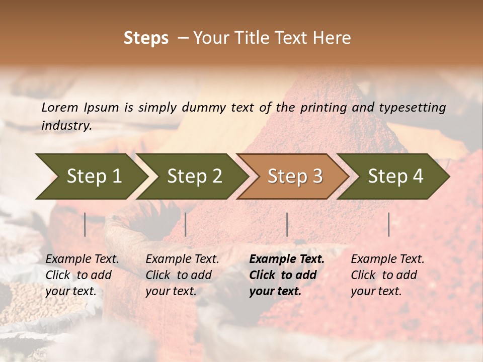 Moroccan African Cuisine PowerPoint Template