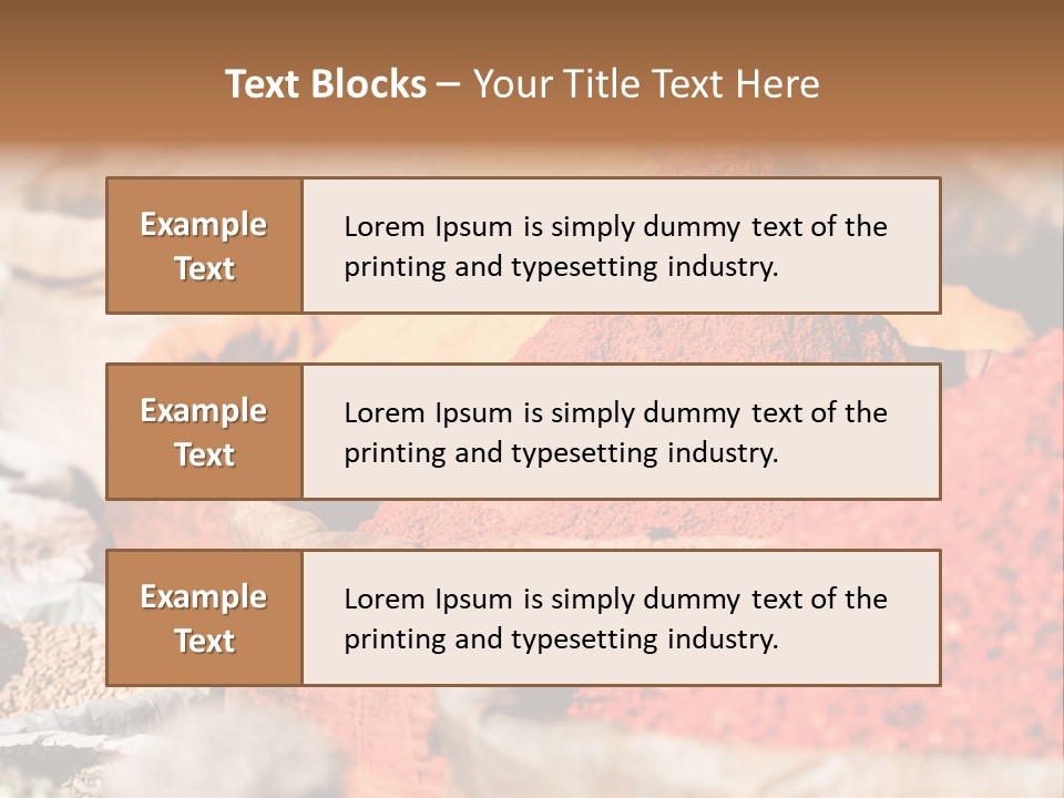 Moroccan African Cuisine PowerPoint Template