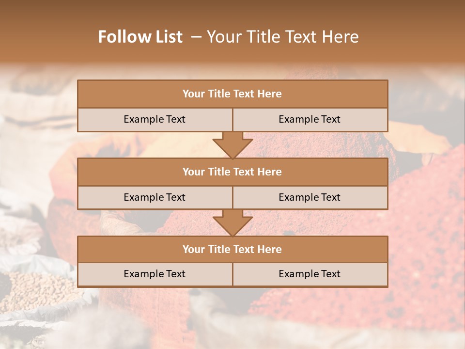 Moroccan African Cuisine PowerPoint Template