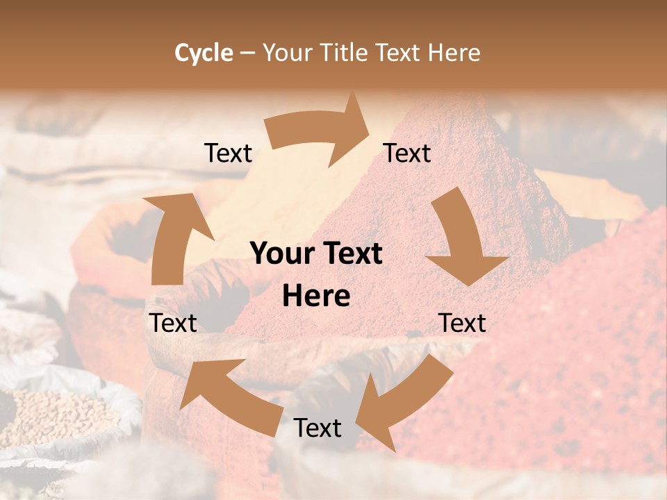 Moroccan African Cuisine PowerPoint Template