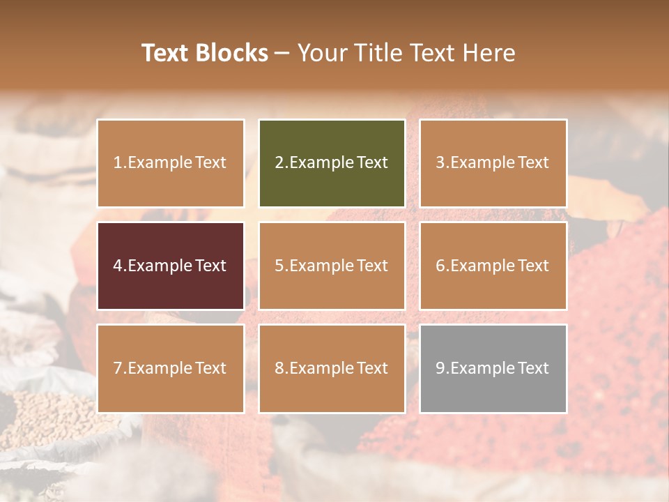 Moroccan African Cuisine PowerPoint Template