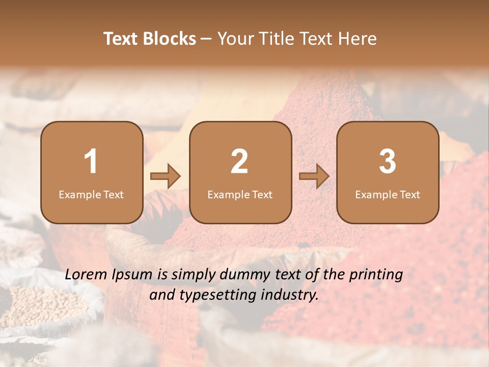 Moroccan African Cuisine PowerPoint Template