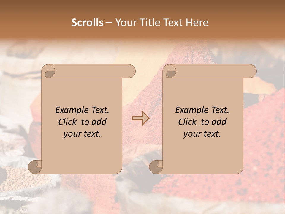 Moroccan African Cuisine PowerPoint Template