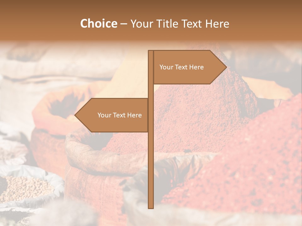 Moroccan African Cuisine PowerPoint Template