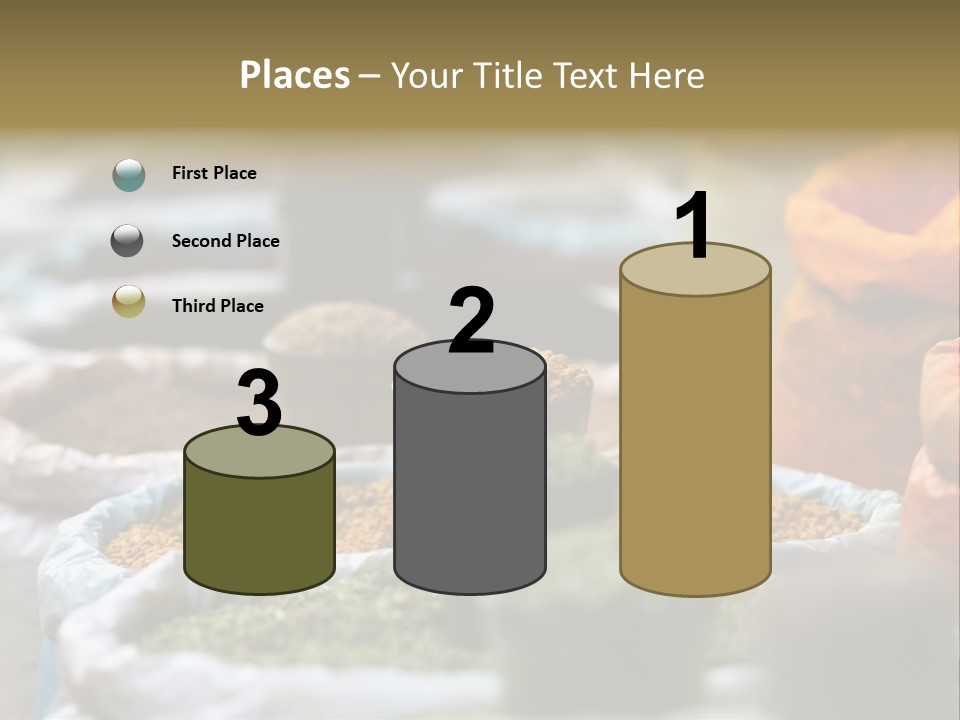 Africa Bazaar Cook PowerPoint Template