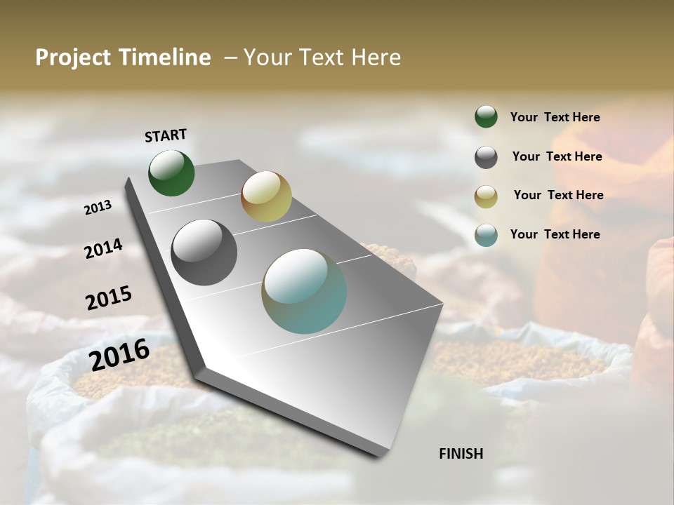 Africa Bazaar Cook PowerPoint Template