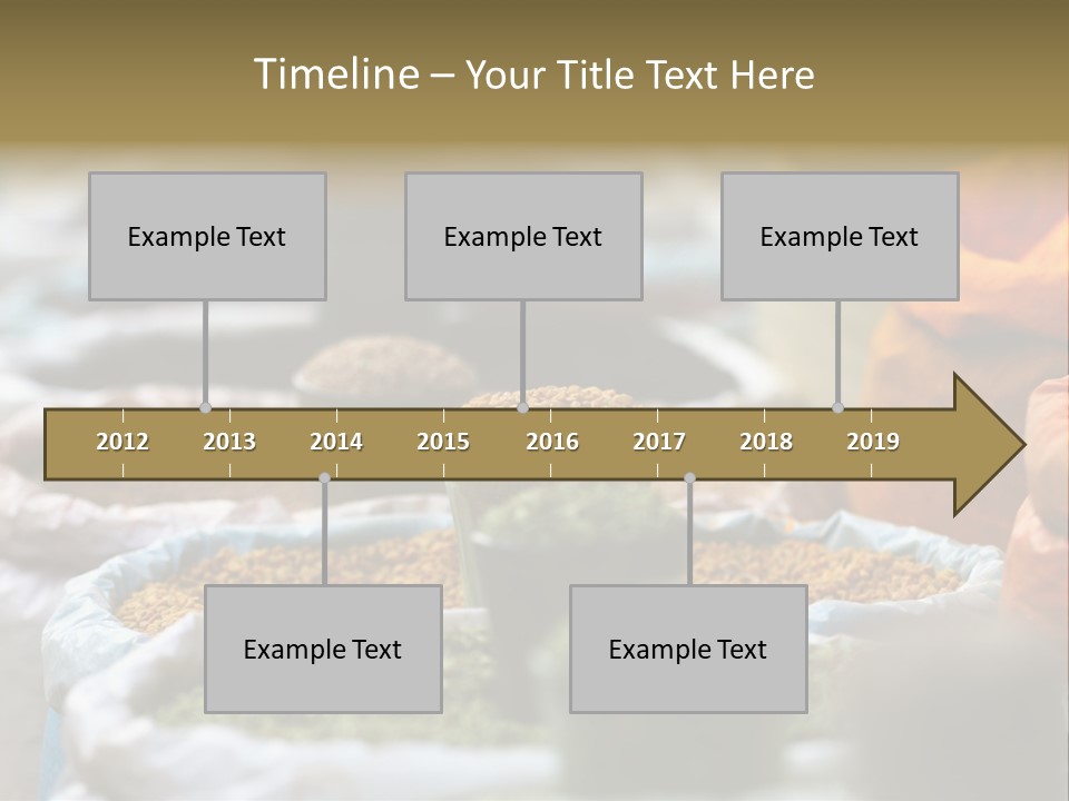 Africa Bazaar Cook PowerPoint Template