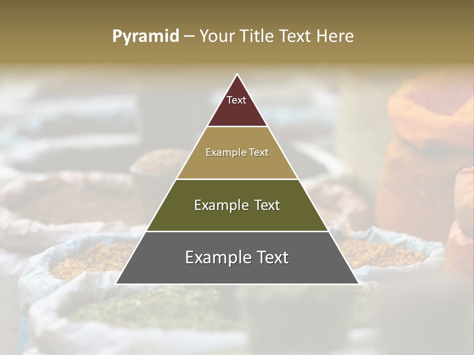 Africa Bazaar Cook PowerPoint Template