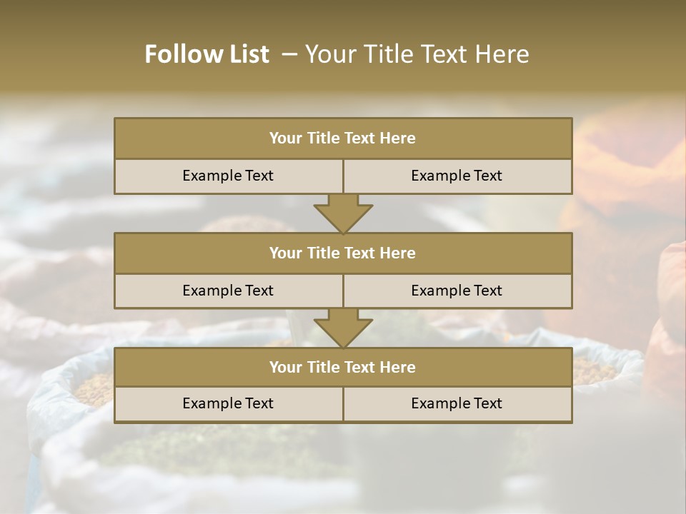 Africa Bazaar Cook PowerPoint Template