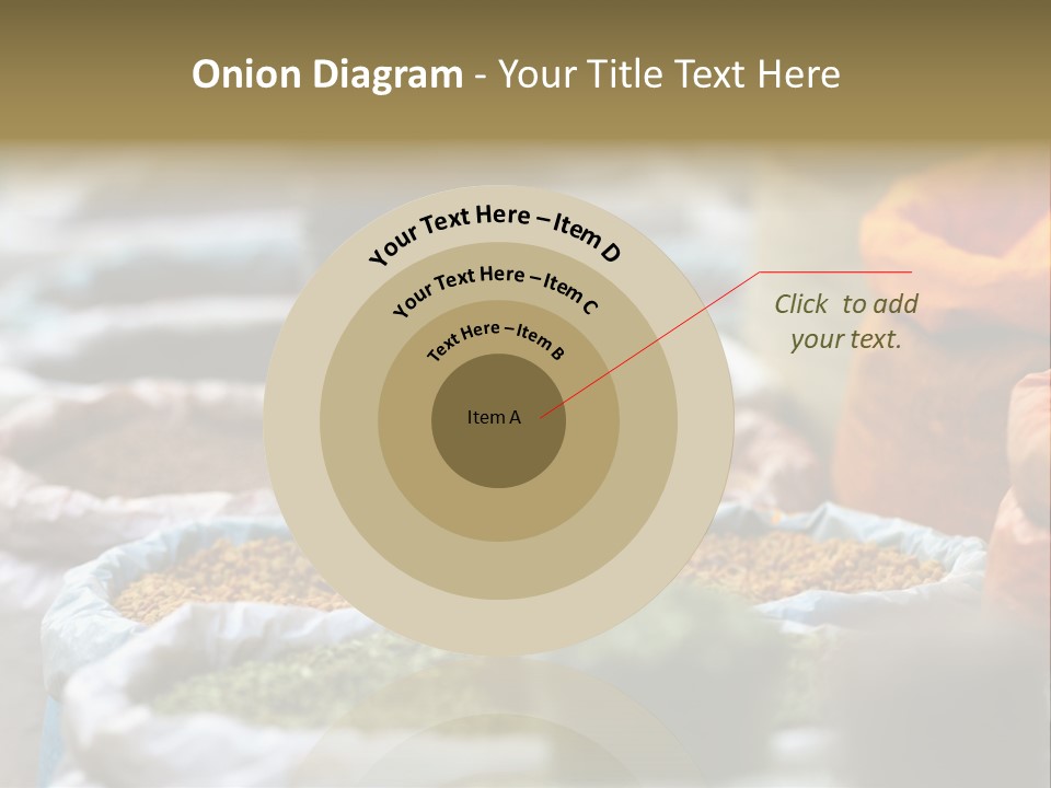 Africa Bazaar Cook PowerPoint Template