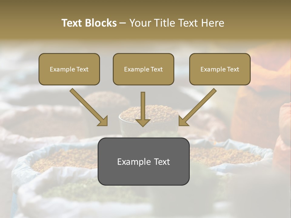 Africa Bazaar Cook PowerPoint Template